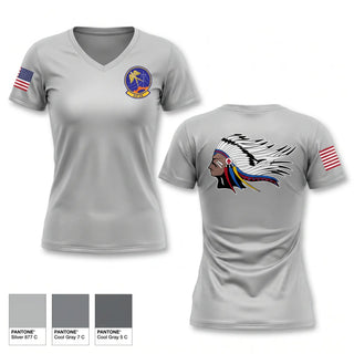 Womens Short Sleeve Vneck Shirt, 219th Engineering Installations Squdron219th Engineering Installations Squdron, National Guard, Teamtime, Team time, sublimation, custom sports apparel, team uniforms, spirit wear, spiritwear, sports uniforms, custom shirts, team store, custom team store, fundraiser sports, apparel fundraiser