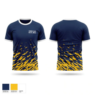 Short Sleeve Performance Shirt, CEDAR CLIFF COLTS JROTC, Spirit Store, Teamtime, Team time, sublimation, custom sports apparel, team uniforms, spirit wear, spiritwear, sports uniforms, custom shirts, team store, custom team store, fundraiser sports, apparel fundraiser