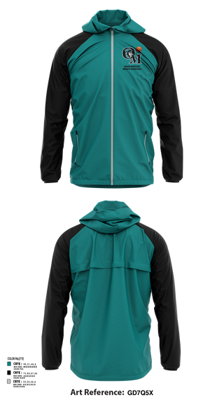 Windbreaker, Organ Mountain Knights Basketball, Men's Basketball, Teamtime, Team time, sublimation, custom sports apparel, team uniforms, spirit wear, spiritwear, sports uniforms, custom shirts, team store, custom team store, fundraiser sports, apparel fundraiser