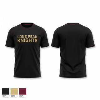 Short Sleeve Performance Shirt, Lone Peak Knights, , Teamtime, Team time, sublimation, custom sports apparel, team uniforms, spirit wear, spiritwear, sports uniforms, custom shirts, team store, custom team store, fundraiser sports, apparel fundraiser