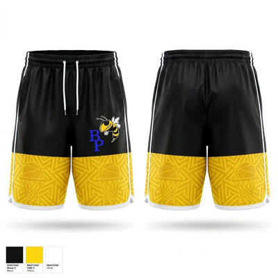 Brooklyn Park Bees Mens Basketball Shorts - 6
