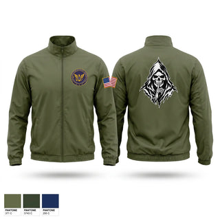 Windbreaker, NJOHSP Counterintelligence Unit, Police, Teamtime, Team time, sublimation, custom sports apparel, team uniforms, spirit wear, spiritwear, sports uniforms, custom shirts, team store, custom team store, fundraiser sports, apparel fundraiser