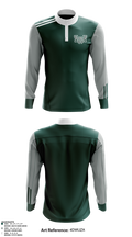 Woodland High School Wrestling 92560212 Quarter Zip Jacket - 1