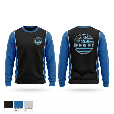 J&P Pools Crew Neck Sweatshirt - 1