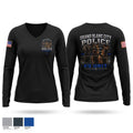 Grand Blanc City Police K9 Unit 81317287 Women's Long Sleeve V-neck Shirt - 1
