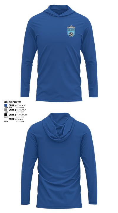 Soda City FC Long Sleeve hooded sunshirt - 5
