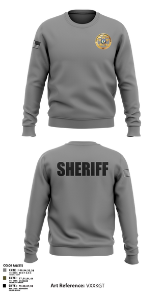 Crew Neck Sweatshirt, Greene County Sheriff’s Office, Police, Teamtime, Team time, sublimation, custom sports apparel, team uniforms, spirit wear, spiritwear, sports uniforms, custom shirts, team store, custom team store, fundraiser sports, apparel fundraiser