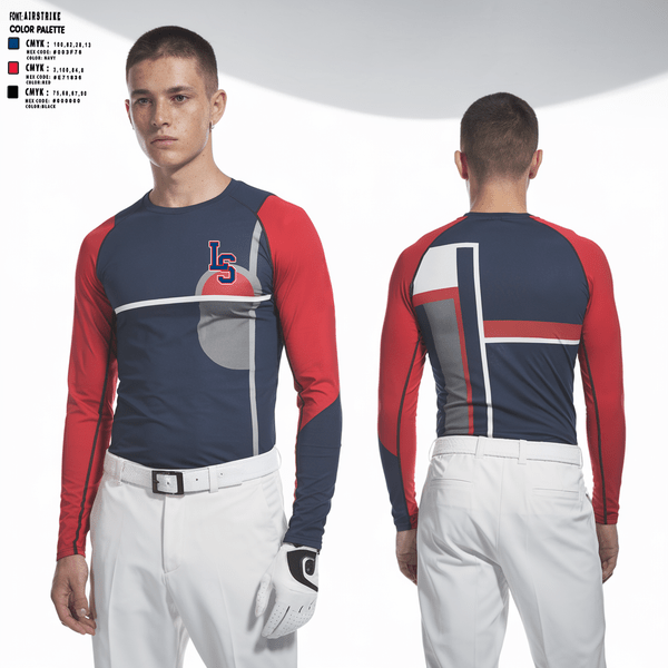 Long Sleeve Performance Shirt, Lincoln-Sudbury Warriors Golf, Golf, Teamtime, Team time, sublimation, custom sports apparel, team uniforms, spirit wear, spiritwear, sports uniforms, custom shirts, team store, custom team store, fundraiser sports, apparel fundraiser