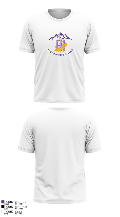 FHHS Mountaineering Club 71635730 Short Sleeve Performance Shirt - 1