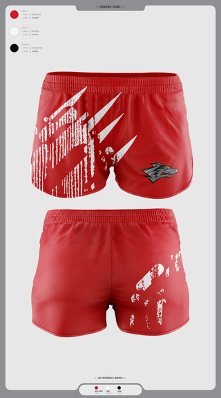 Womens Shorts, Reed City Cheer, Cheer, Teamtime, Team time, sublimation, custom sports apparel, team uniforms, spirit wear, spiritwear, sports uniforms, custom shirts, team store, custom team store, fundraiser sports, apparel fundraiser