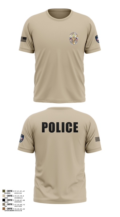 Miami Police Department 44557573 Short Sleeve Performance Shirt - 5