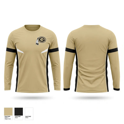 Gaffney Lady Indians Long Sleeve Performance Shirt 1