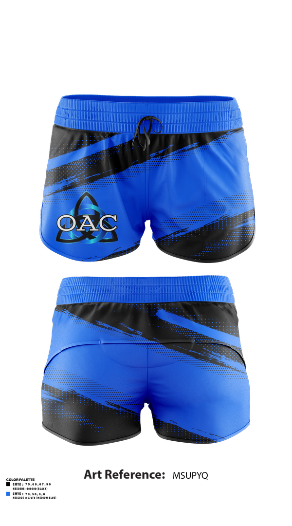 Womens Shorts, OA Cheerleading, Cheer, Teamtime, Team time, sublimation, custom sports apparel, team uniforms, spirit wear, spiritwear, sports uniforms, custom shirts, team store, custom team store, fundraiser sports, apparel fundraiser