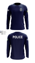 Colorado Springs Police Department 84978371 Long Sleeve Performance Shirt 102