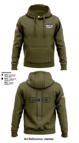 Hoodie, Warzone Church, , Teamtime, Team time, sublimation, custom sports apparel, team uniforms, spirit wear, spiritwear, sports uniforms, custom shirts, team store, custom team store, fundraiser sports, apparel fundraiser