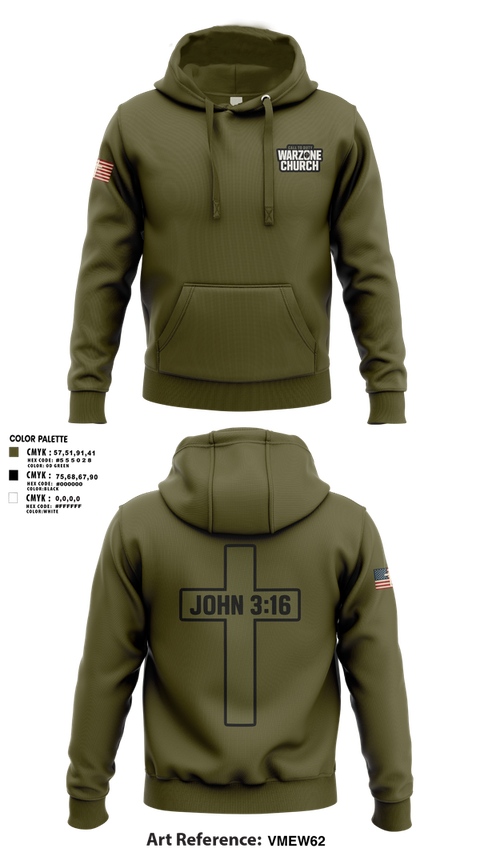 Hoodie, Warzone Church, , Teamtime, Team time, sublimation, custom sports apparel, team uniforms, spirit wear, spiritwear, sports uniforms, custom shirts, team store, custom team store, fundraiser sports, apparel fundraiser