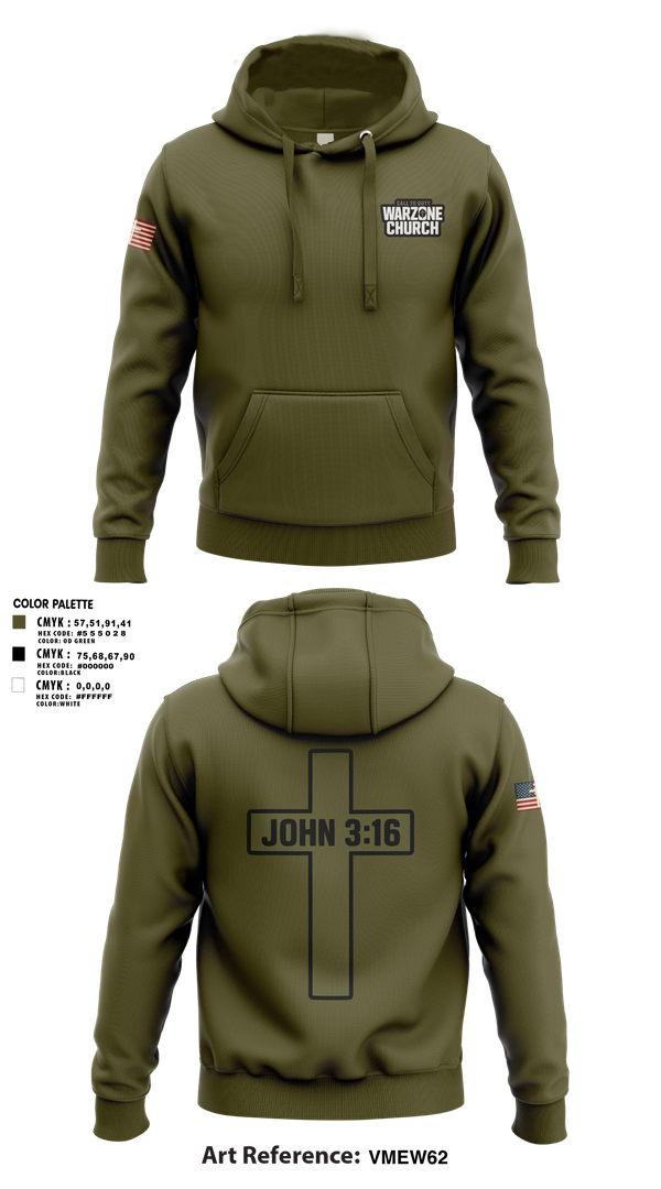 Hoodie, Warzone Church, , Teamtime, Team time, sublimation, custom sports apparel, team uniforms, spirit wear, spiritwear, sports uniforms, custom shirts, team store, custom team store, fundraiser sports, apparel fundraiser