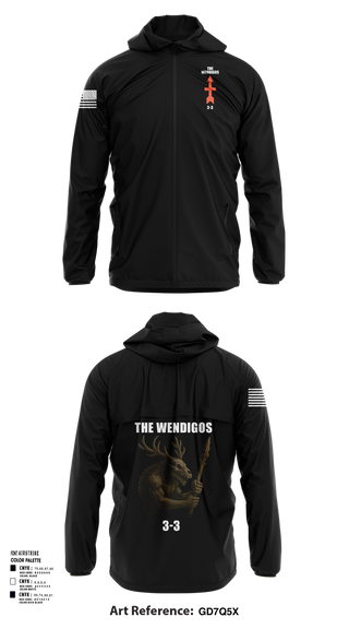 Windbreaker, 2-127 D-CO, , Teamtime, Team time, sublimation, custom sports apparel, team uniforms, spirit wear, spiritwear, sports uniforms, custom shirts, team store, custom team store, fundraiser sports, apparel fundraiser
