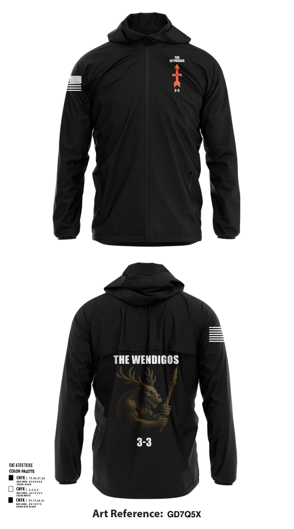 Windbreaker, 2-127 D-CO, , Teamtime, Team time, sublimation, custom sports apparel, team uniforms, spirit wear, spiritwear, sports uniforms, custom shirts, team store, custom team store, fundraiser sports, apparel fundraiser