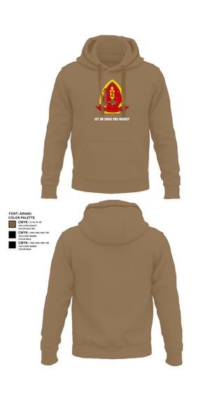 Hoodie, 1st Bn 2mar 2nd MarDiv, , Teamtime, Team time, sublimation, custom sports apparel, team uniforms, spirit wear, spiritwear, sports uniforms, custom shirts, team store, custom team store, fundraiser sports, apparel fundraiser