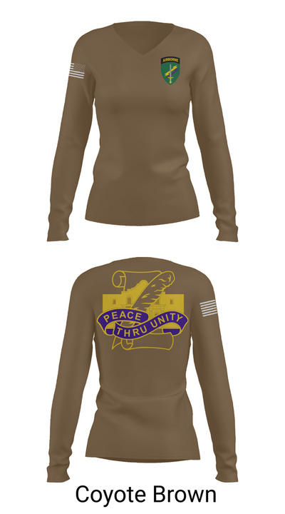321st CA 45923194 Women's Long Sleeve V-neck Shirt - 17