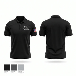 Short Sleeve Performance Polo, Dexter Police Department, Police, Teamtime, Team time, sublimation, custom sports apparel, team uniforms, spirit wear, spiritwear, sports uniforms, custom shirts, team store, custom team store, fundraiser sports, apparel fundraiser