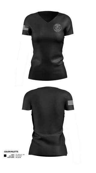 Womens Short Sleeve Vneck Shirt, SASPD, Police, Teamtime, Team time, sublimation, custom sports apparel, team uniforms, spirit wear, spiritwear, sports uniforms, custom shirts, team store, custom team store, fundraiser sports, apparel fundraiser
