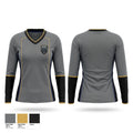 Secret Service Women's Long Sleeve V-neck Shirt - 1