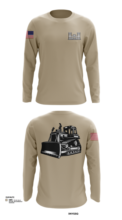 A co 229th Heavy 11453419 Long Sleeve Performance Shirt 103