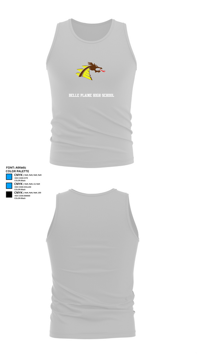 Belle Plaine High School 61753304 Tank Top - 13