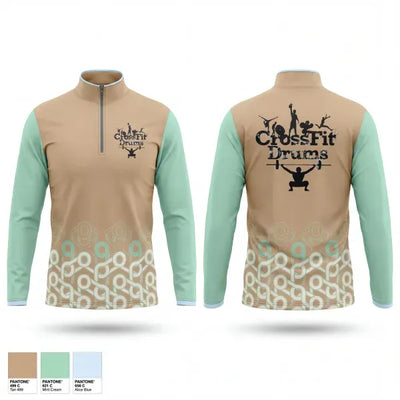 CrossFit Drums 90786319 Quarter Zip Jacket - 1