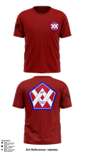 55th Sustainment Brigade 67361333 Short Sleeve Performance Shirt - 1