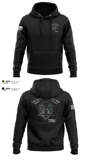 Hoodie, Eunice Police TRU, Police, Teamtime, Team time, sublimation, custom sports apparel, team uniforms, spirit wear, spiritwear, sports uniforms, custom shirts, team store, custom team store, fundraiser sports, apparel fundraiser