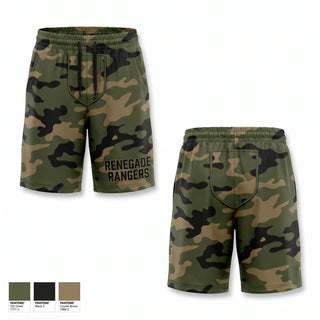 Athletic Shorts With Pockets, Renegade Rangers, Army, Teamtime, Team time, sublimation, custom sports apparel, team uniforms, spirit wear, spiritwear, sports uniforms, custom shirts, team store, custom team store, fundraiser sports, apparel fundraiser