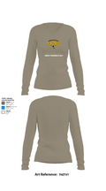 Andrew Thunderbolts Golf 43486182 Women's Long Sleeve V-neck Shirt - 28