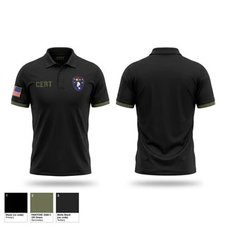 Short Sleeve Performance Polo, Hancock county sheriff C.E.R.T team, Police, Teamtime, Team time, sublimation, custom sports apparel, team uniforms, spirit wear, spiritwear, sports uniforms, custom shirts, team store, custom team store, fundraiser sports, apparel fundraiser
