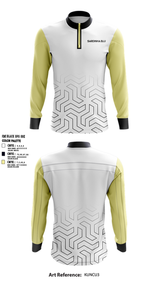 Quarter Zip Jacket, SardinhaBJJ, , Teamtime, Team time, sublimation, custom sports apparel, team uniforms, spirit wear, spiritwear, sports uniforms, custom shirts, team store, custom team store, fundraiser sports, apparel fundraiser