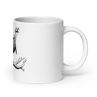 Bearded timber co. 56960073 White Glossy Mug - Large