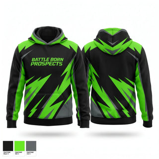 Hoodie, Battle Born Prospects, Baseball, Teamtime, Team time, sublimation, custom sports apparel, team uniforms, spirit wear, spiritwear, sports uniforms, custom shirts, team store, custom team store, fundraiser sports, apparel fundraiser