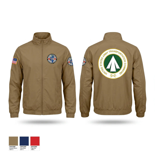 Windbreaker, 598th Transportation Brigade, Army, Teamtime, Team time, sublimation, custom sports apparel, team uniforms, spirit wear, spiritwear, sports uniforms, custom shirts, team store, custom team store, fundraiser sports, apparel fundraiser