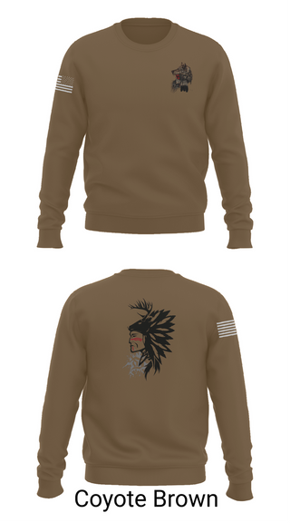 Crew Neck Sweatshirt, 101st airborne 1-327, Army, Teamtime, Team time, sublimation, custom sports apparel, team uniforms, spirit wear, spiritwear, sports uniforms, custom shirts, team store, custom team store, fundraiser sports, apparel fundraiser
