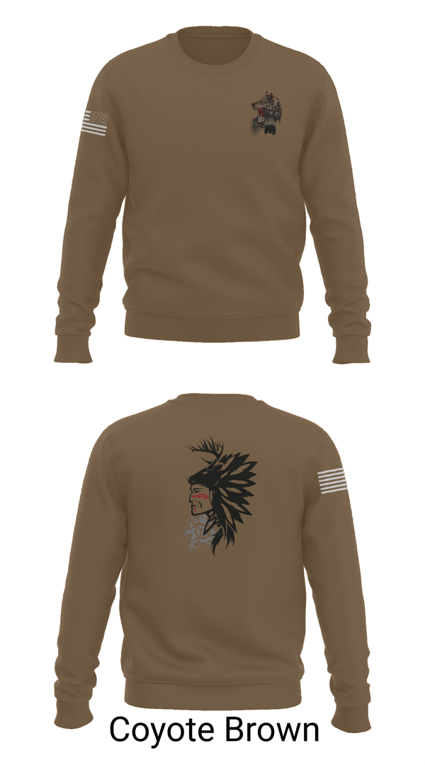 Crew Neck Sweatshirt, 101st airborne 1-327, Army, Teamtime, Team time, sublimation, custom sports apparel, team uniforms, spirit wear, spiritwear, sports uniforms, custom shirts, team store, custom team store, fundraiser sports, apparel fundraiser