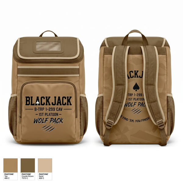 Gear Bag, BLACKJACK, National Guard, Teamtime, Team time, sublimation, custom sports apparel, team uniforms, spirit wear, spiritwear, sports uniforms, custom shirts, team store, custom team store, fundraiser sports, apparel fundraiser