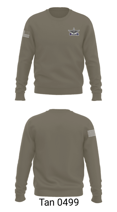 HCS 935th Aviation support battalion 94548122 Crew Neck Sweatshirt - 65