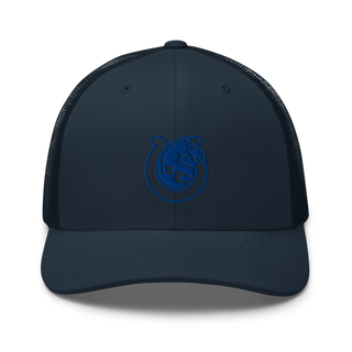 Lodi Colts Football and Cheer 11351906 Retro Trucker Hat | Yupoong 6606