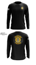 Jenkins police department 17162344 Long Sleeve Performance Shirt - 1