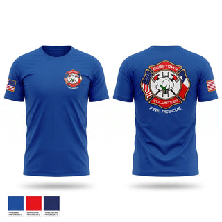 Short Sleeve Performance Shirt, Robstown Volunteer Fire Department, Fire Department, Teamtime, Team time, sublimation, custom sports apparel, team uniforms, spirit wear, spiritwear, sports uniforms, custom shirts, team store, custom team store, fundraiser sports, apparel fundraiser