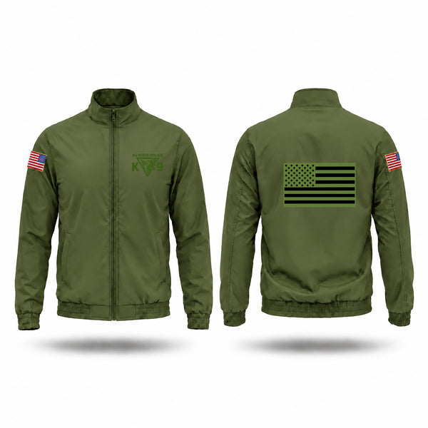 Windbreaker, NJSP Canine Training & Response Unit, Police, Teamtime, Team time, sublimation, custom sports apparel, team uniforms, spirit wear, spiritwear, sports uniforms, custom shirts, team store, custom team store, fundraiser sports, apparel fundraiser