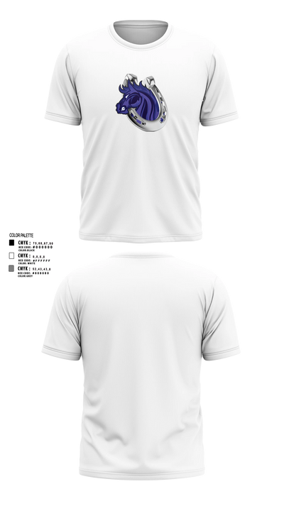 Bethany Bronchos Short Sleeve Performance Shirt - 6