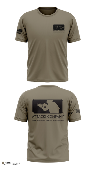 Short Sleeve Performance Shirt, Attack Company, Army, Teamtime, Team time, sublimation, custom sports apparel, team uniforms, spirit wear, spiritwear, sports uniforms, custom shirts, team store, custom team store, fundraiser sports, apparel fundraiser